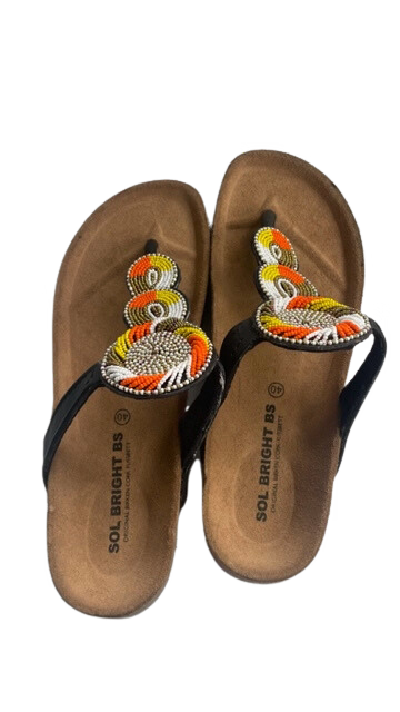 Caramel Orange Slippers