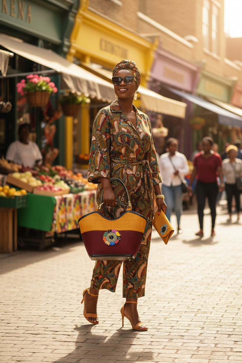 Bag & Wallet Set – Shopping Scene