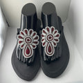 Velvet Massai Slippers