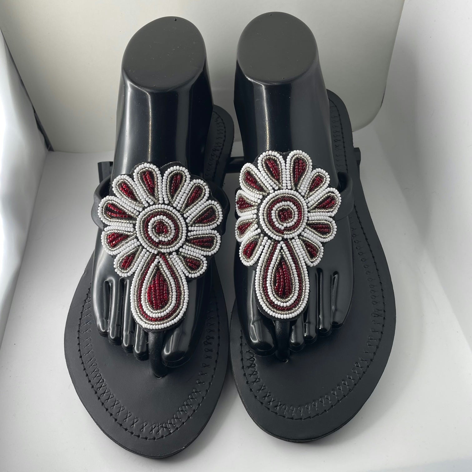 Velvet Massai Slippers