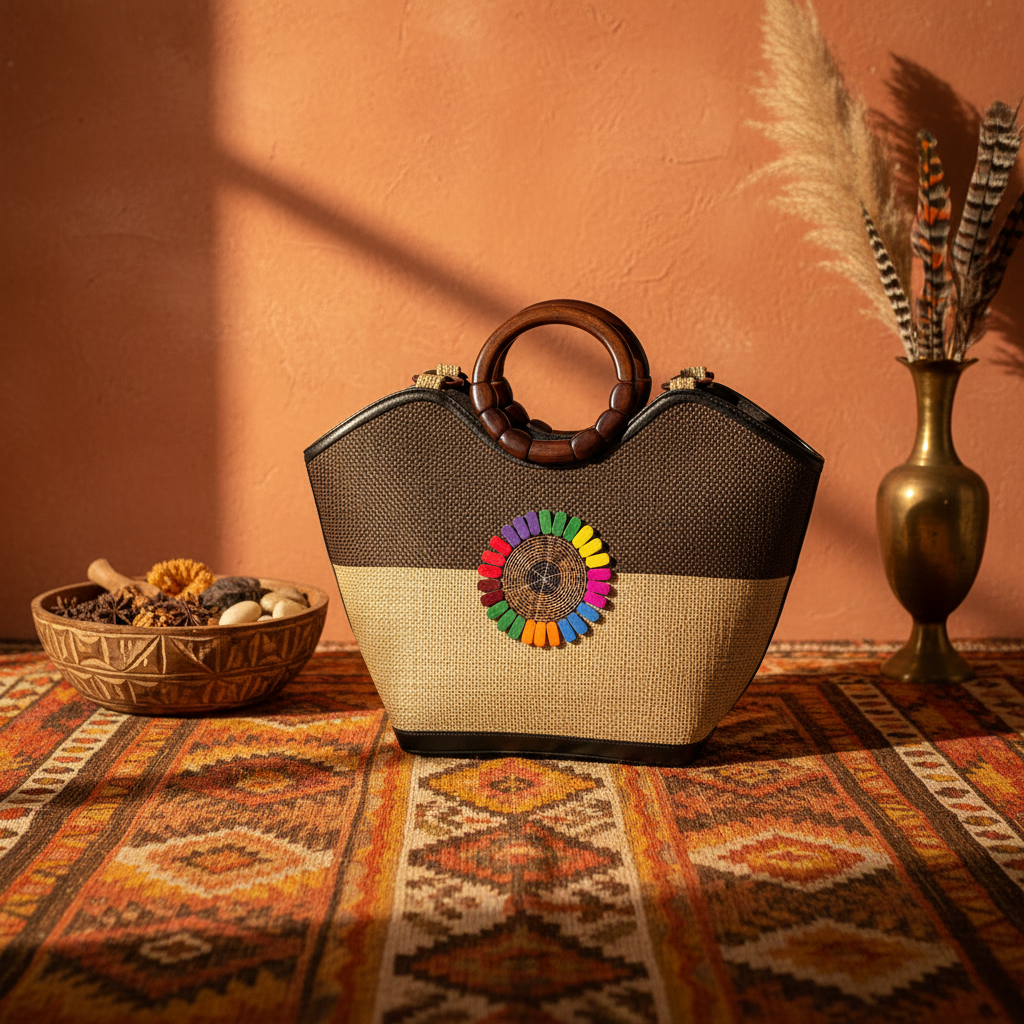 Bucket Bag with Wallet