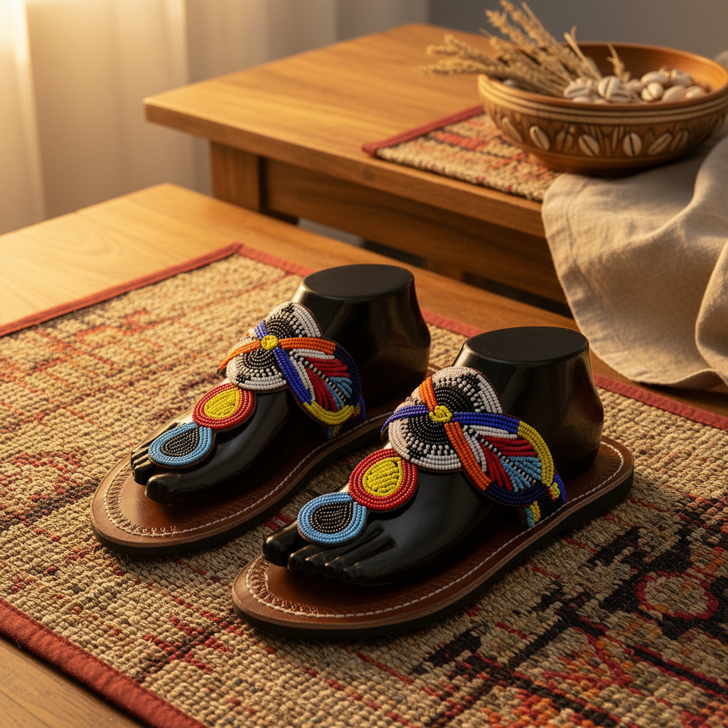Butterfly Massai Slippers