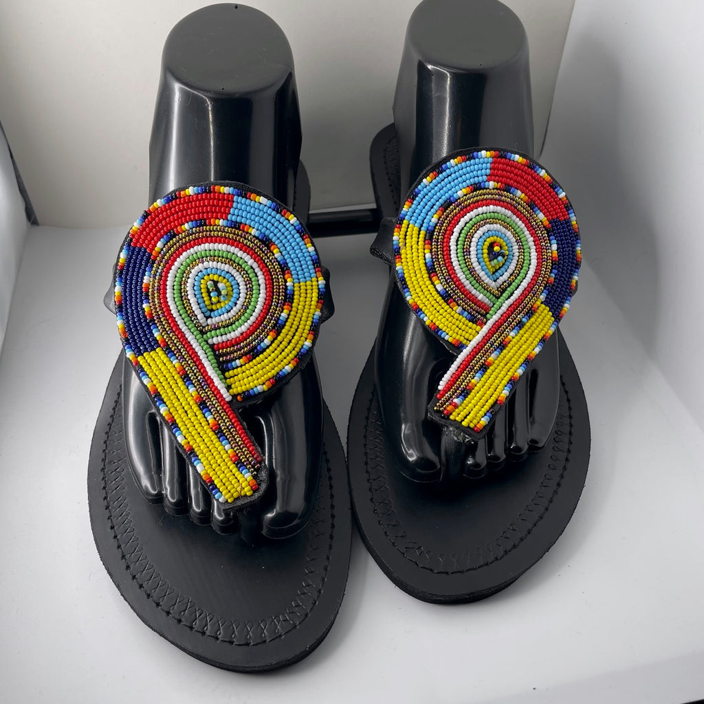 Six Massai Slippers