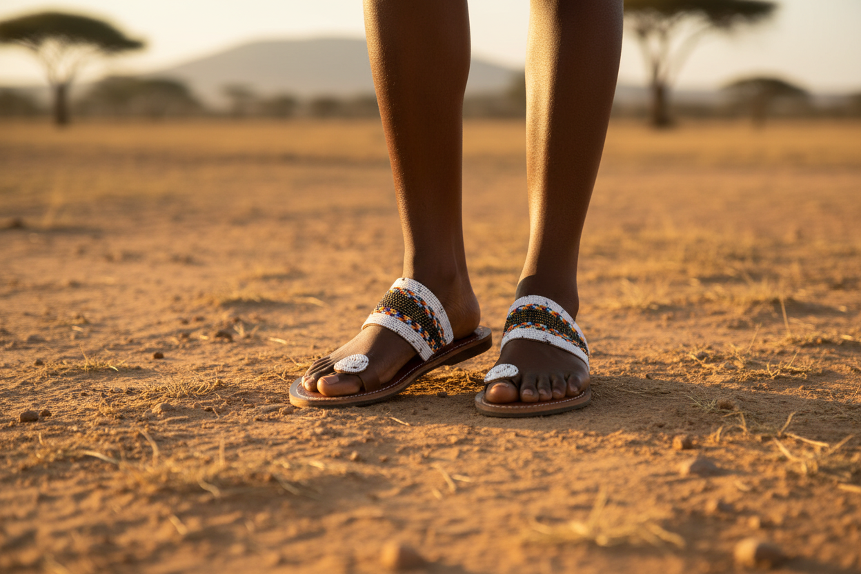Regal Massai Sandals Lifestyle