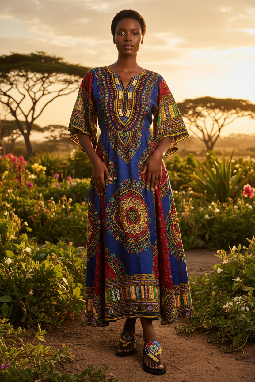 Six Massai Full Body